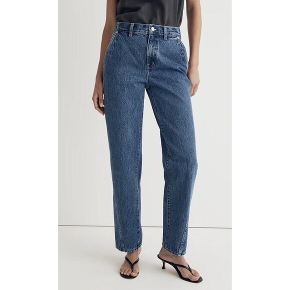 Madewell Denim - Madewell Baggy Straight Jeans Twisted Seam Edition Women's Size 30